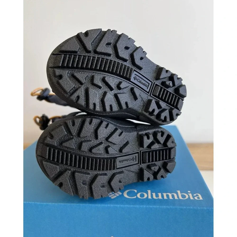NIB Columbia Powderbug Plus II Waterproof Snow Boots‎ / Blue / Toddler 4